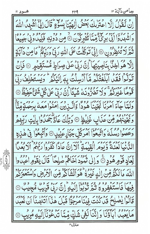 Quran Para 12 - Quran Juz 12 Wa Mamin Da'abat Online at eQuranAcademy