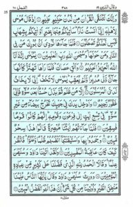 Quran Para 19 – Wa Qalallazina (وَقَالَ الَّذِينَ) — page 16