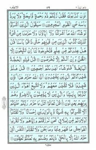 Quran Para 8 – Wa Lau Annana (وَلَوْ أَنَّنَا) — page 7