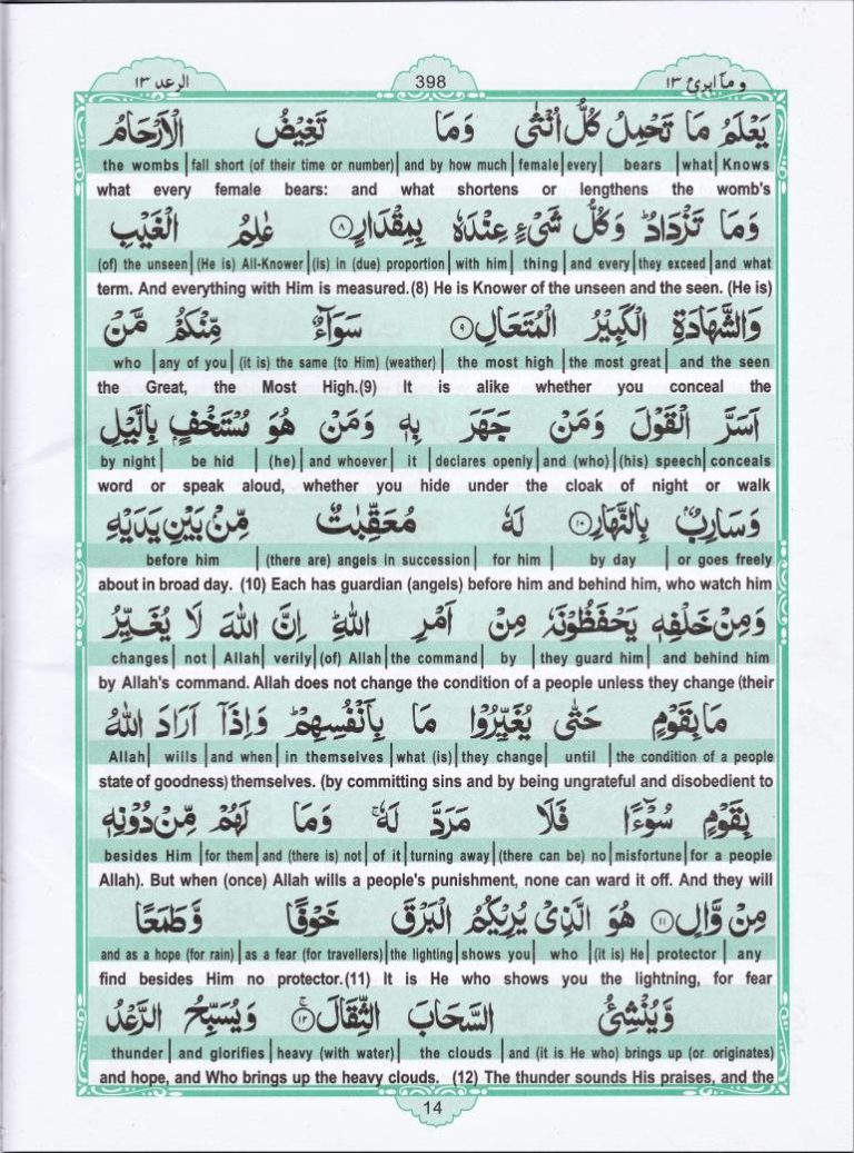 quran 20 13 14