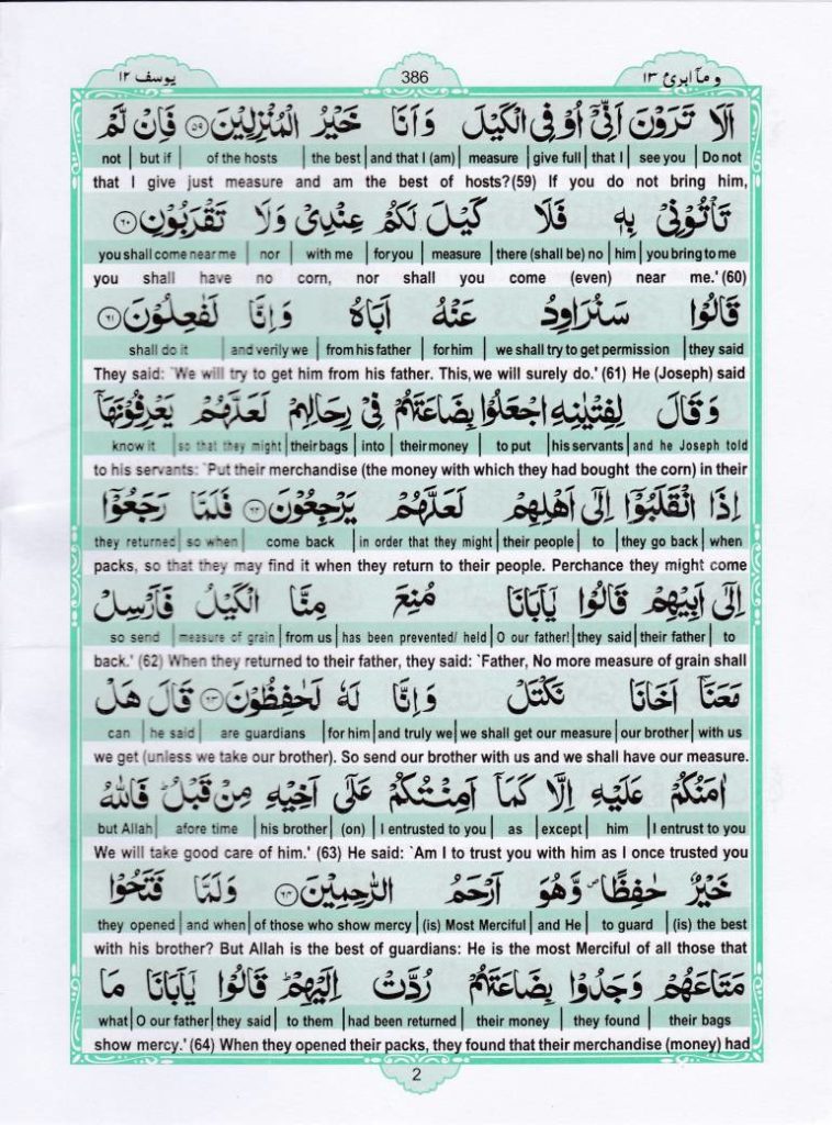 13 quran para name