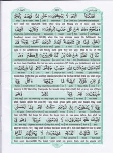 Holy Quran Para 17 — page 14