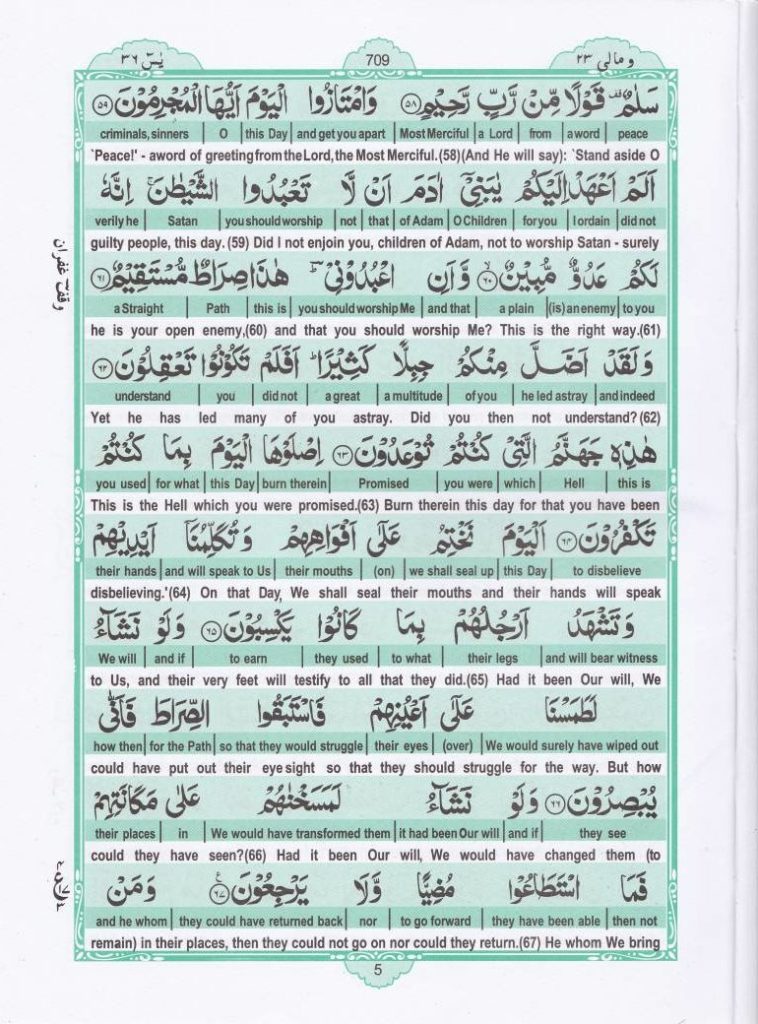 Holy Quran Para 23-5 - eQuranacademy