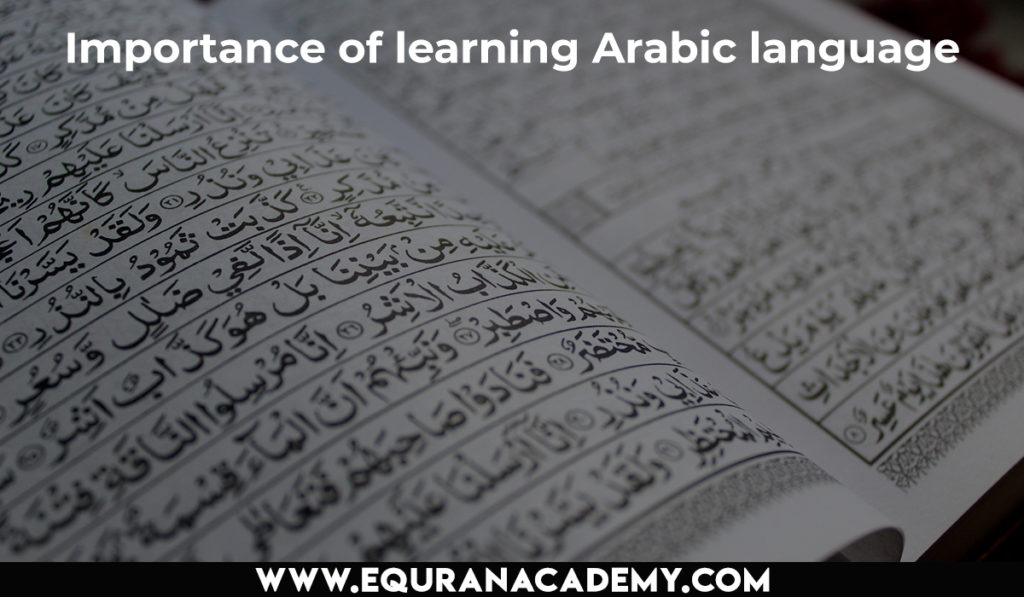 Importance of learning Arabic language